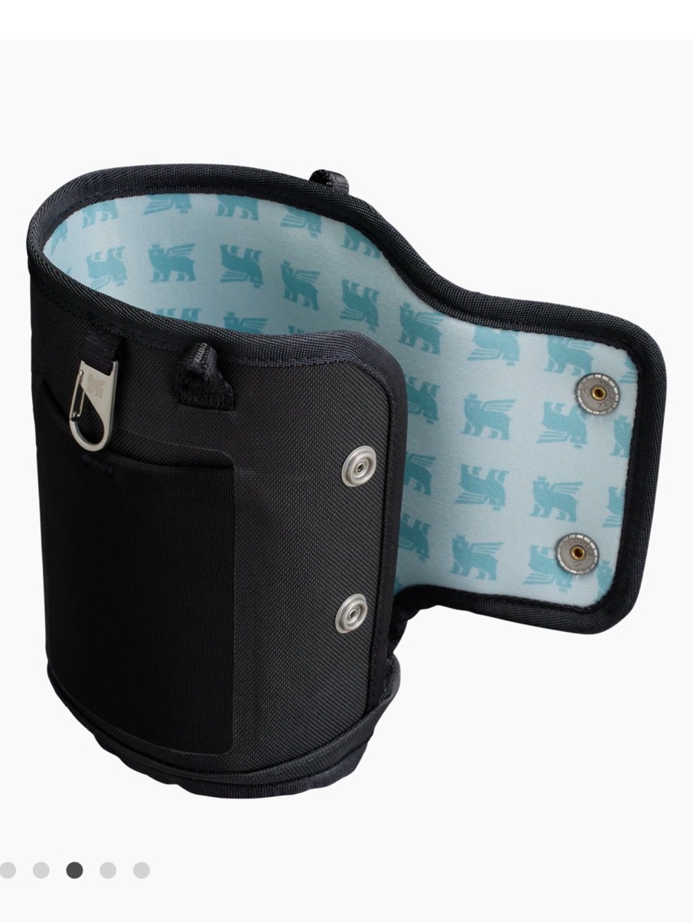 Stanley 40 oz Black Quencher Carry-All - Picture 4 of 4